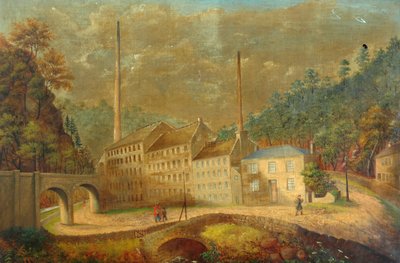 Mill Buildings by Unknown